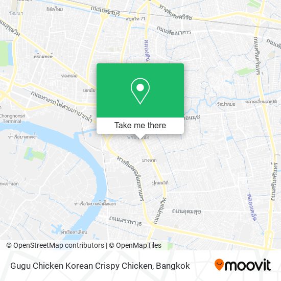 Gugu Chicken Korean Crispy Chicken map
