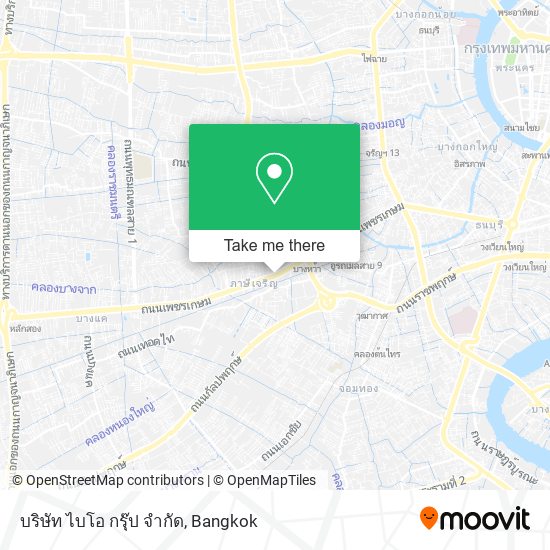 บริษัท ไบโอ กรุ๊ป จํากัด map
