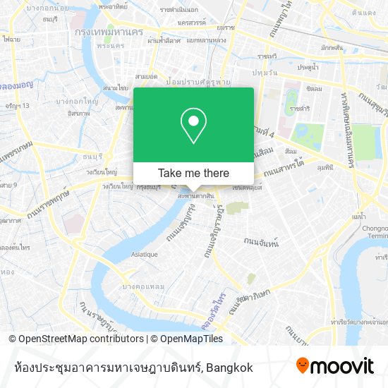 ห้องประชุมอาคารมหาเจษฎาบดินทร์ map