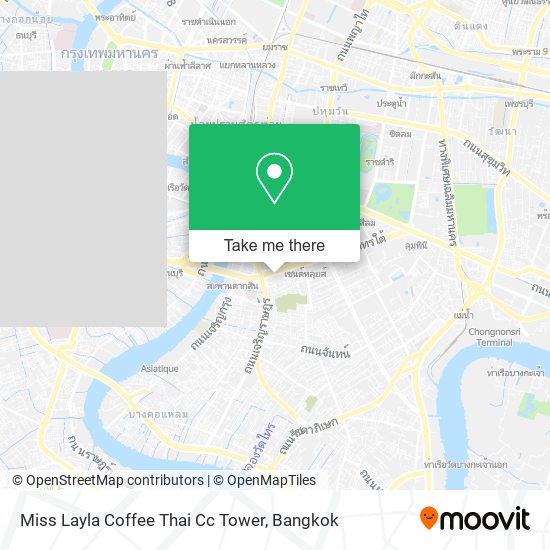 Miss Layla Coffee Thai Cc Tower map