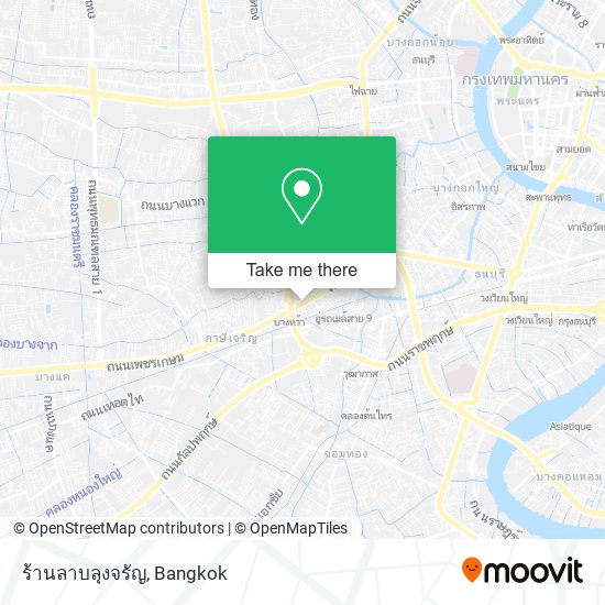 ร้านลาบลุงจรัญ map