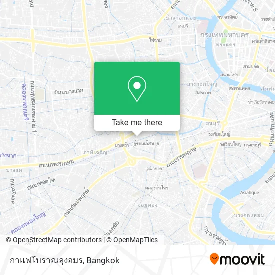 กาแฟโบราณลุงอมร map