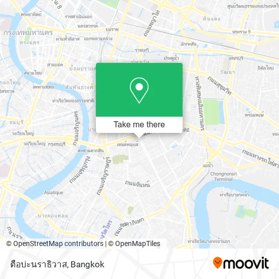 ตือบ่ะนราธิวาส map