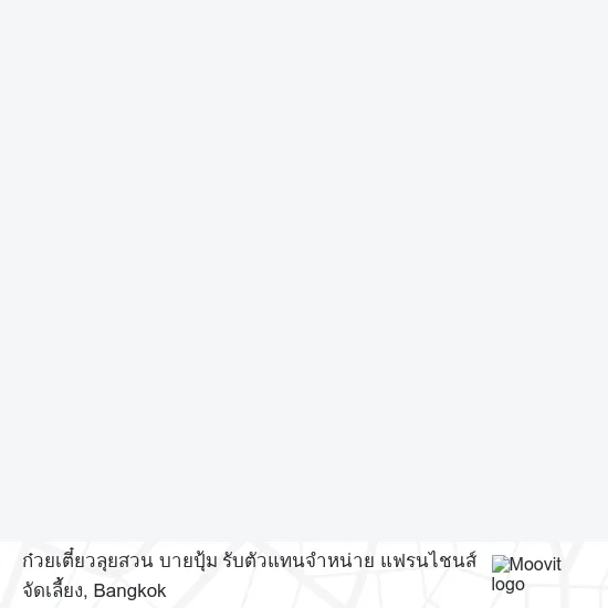 ก๋วยเตี๋ยวลุยสวน บายปุ้ม รับตัวแทนจําหน่าย แฟรนไชนส์ จัดเลี้ยง map
