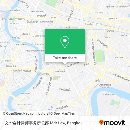 文华会计律师事务所总部 Mdr Law map