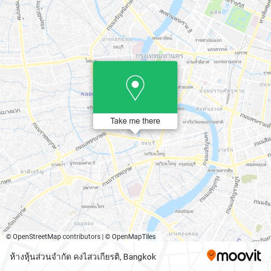 ห้างหุ้นส่วนจํากัด คงไสวเกียรติ map