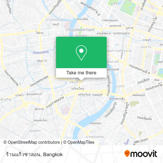 ร้านแก้วซาลอน map