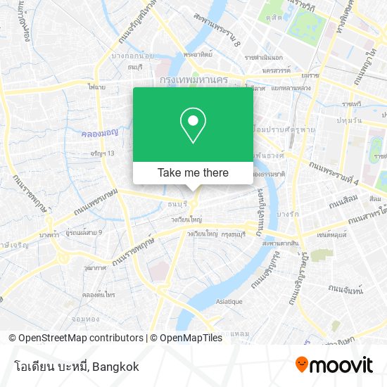 โอเดียน บะหมี่ map