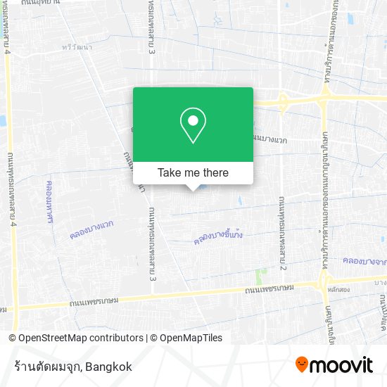 ร้านตัดผมจุก map