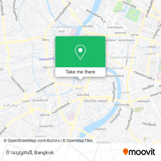 บ้านบุญสนธิ map