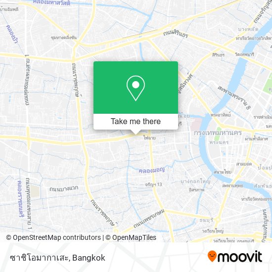 ซาชิโอมากาเสะ map