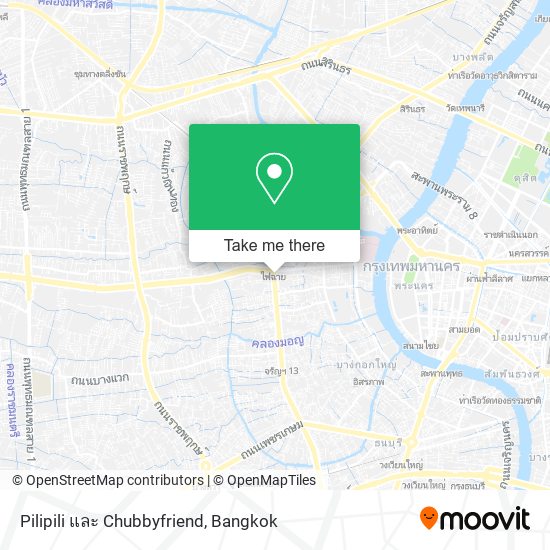 Pilipili และ Chubbyfriend map