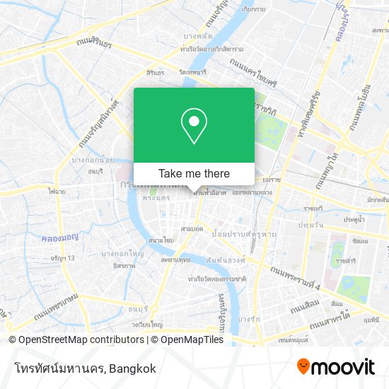 โทรทัศน์มหานคร map