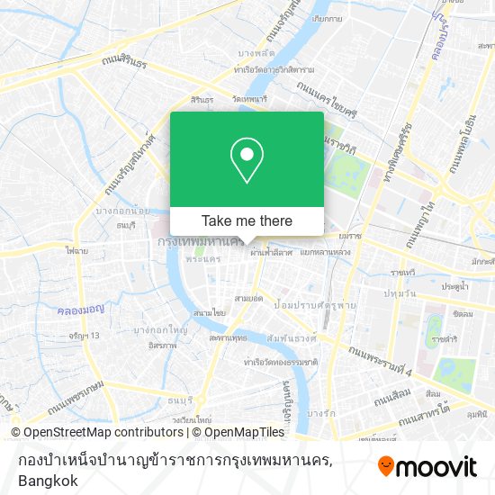 กองบําเหน็จบํานาญข้าราชการกรุงเทพมหานคร map