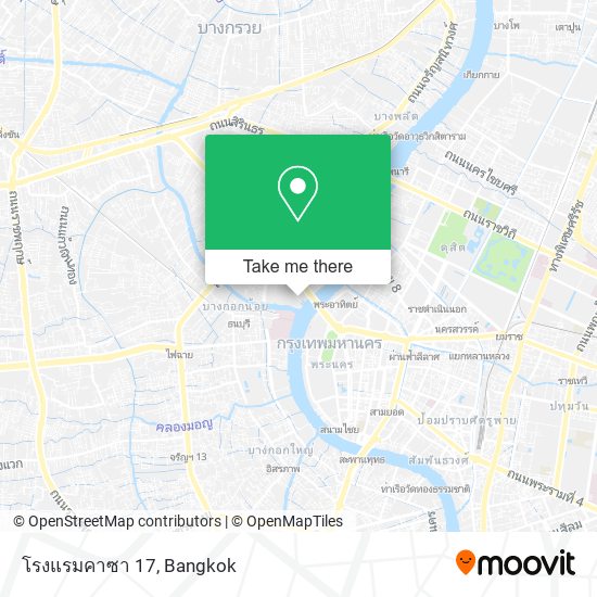 โรงแรมคาซา 17 map