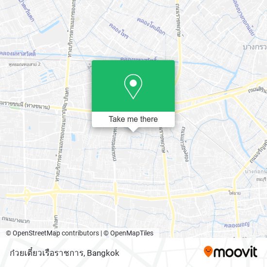 ก๋วยเตี๋ยวเรือราชการ map