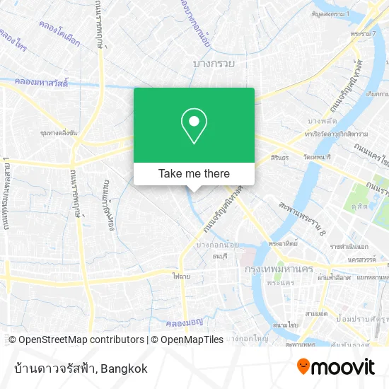 บ้านดาวจรัสฟ้า map