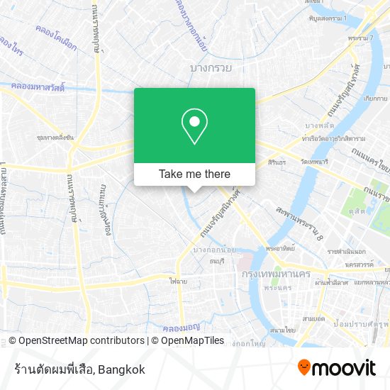 ร้านตัดผมพี่เสือ map