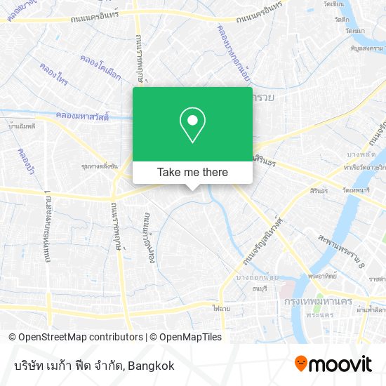 บริษัท เมก้า ฟีด จํากัด map