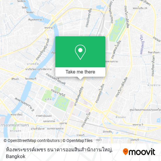 ห้องพระขรรค์เพชร ธนาคารออมสินสํานักงานใหญ่ map