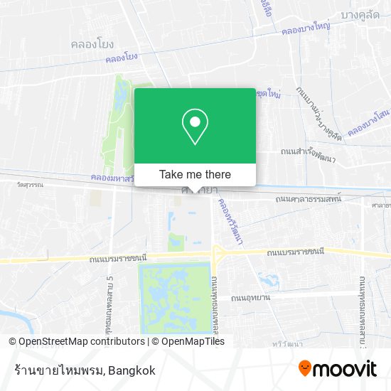 ร้านขายไหมพรม map