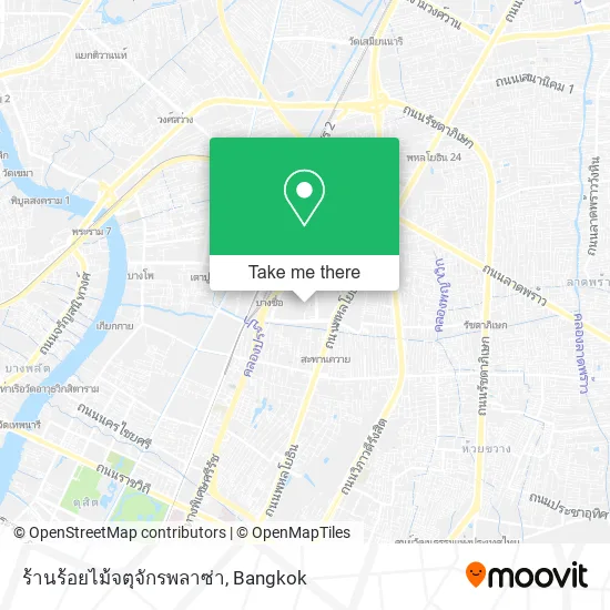 ร้านร้อยไม้จตุจักรพลาซ่า map