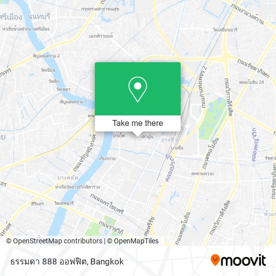 ธรรมดา 888 ออฟฟิต map
