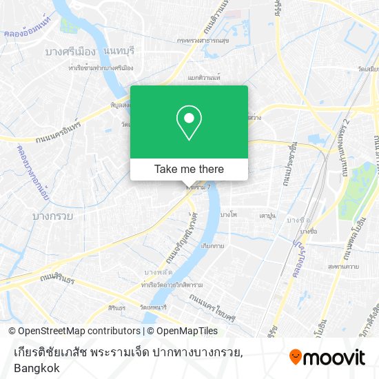 เกียรติชัยเภสัช พระรามเจ็ด ปากทางบางกรวย map