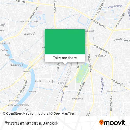 ร้านขายยากลางซอย map