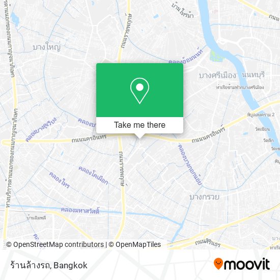 ร้านล้างรถ map