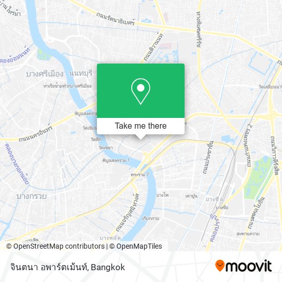 จินตนา อพาร์ตเม้นท์ map