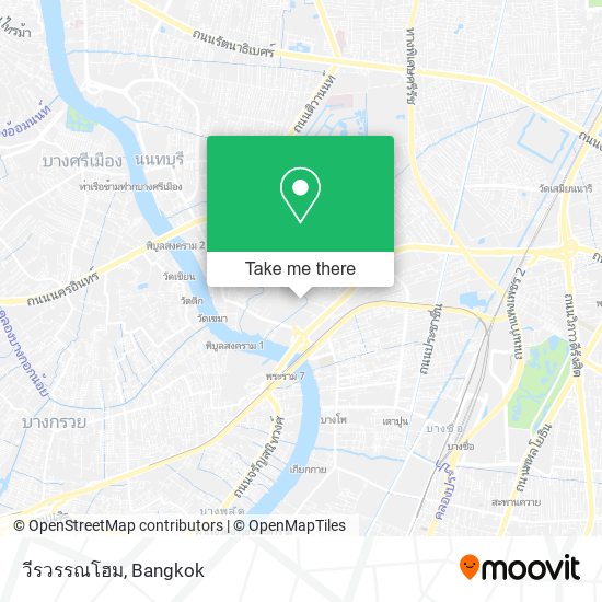 วีรวรรณโฮม map