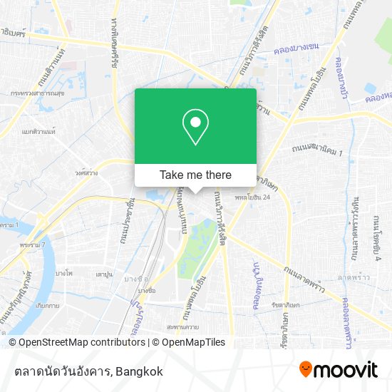 ตลาดนัดวันอังคาร map