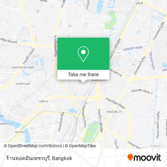 ร้านทอดมันเพชรบุรี map