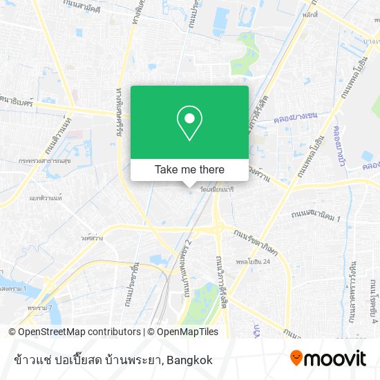 ข้าวแช่ ปอเปี๊ยสด บ้านพระยา map