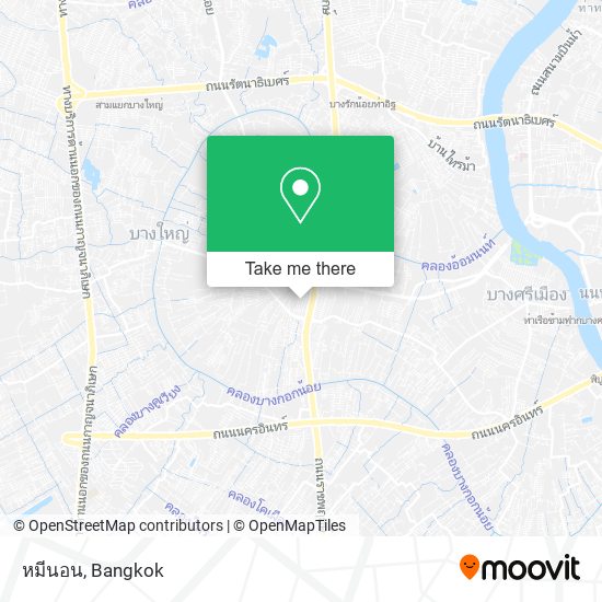 หมีนอน map