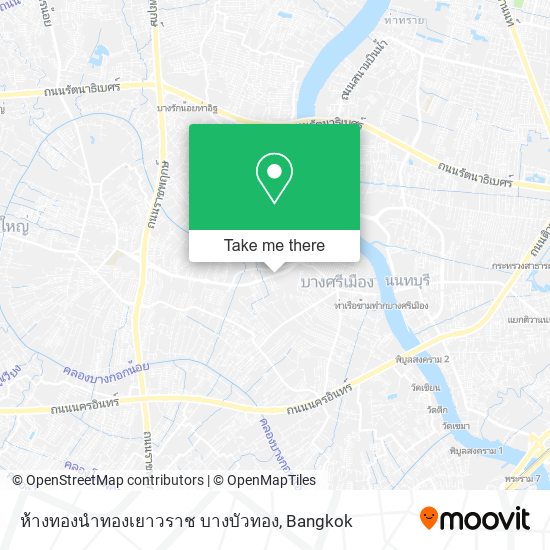 ห้างทองนําทองเยาวราช บางบัวทอง map