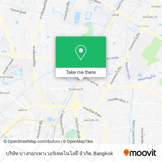 บริษัท บางกอกเพาเวอร์เทคโนโลยี จํากัด map