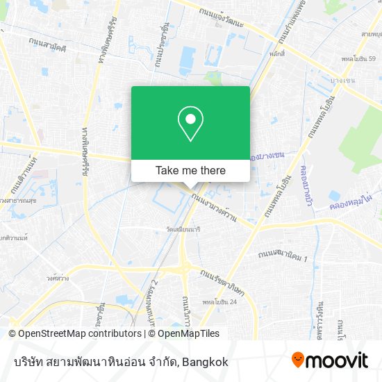 บริษัท สยามพัฒนาหินอ่อน จํากัด map