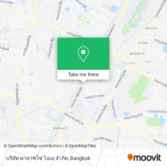 บริษัท พาลาซโซ่ ไอเอ จํากัด map