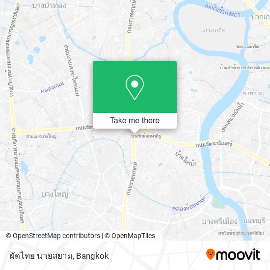 ผัดไทย นายสยาม map