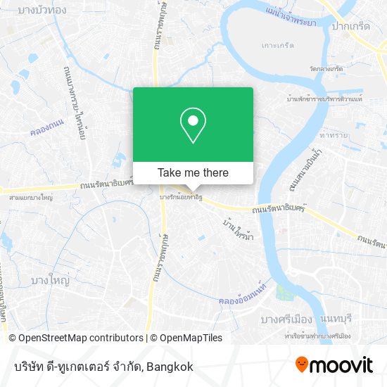 บริษัท ดี-ทูเกตเตอร์ จํากัด map