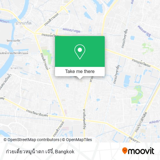 ก๋วยเตี๋ยวหมูน้ําตก เจ๊จี๋ map