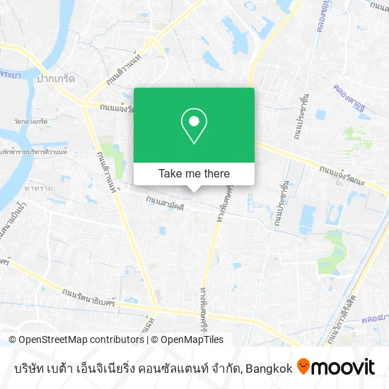 บริษัท เบต้า เอ็นจิเนียริ่ง คอนซัลแตนท์ จํากัด map