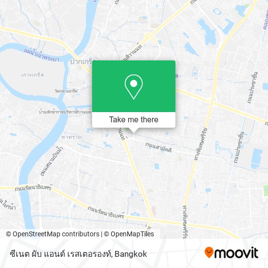 ซีเนต ผับ แอนด์ เรสเตอรองท์ map