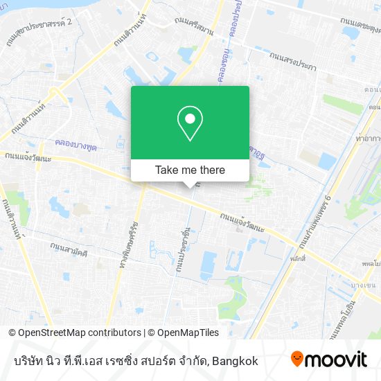 บริษัท นิว ที.พี.เอส เรซซิ่ง สปอร์ต จํากัด map