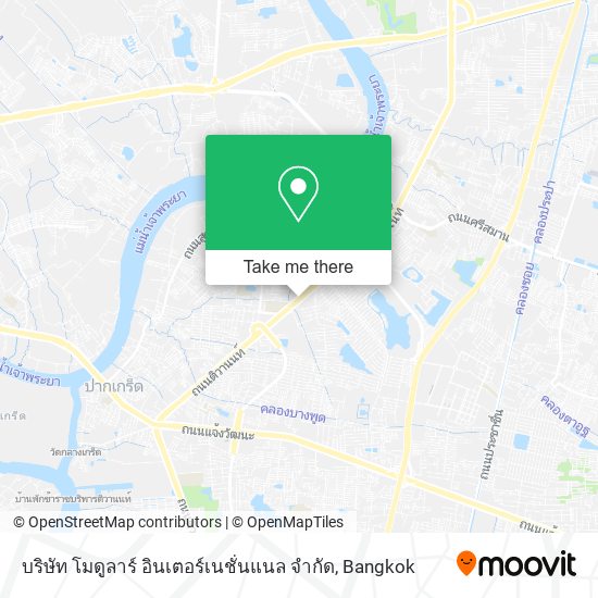 บริษัท โมดูลาร์ อินเตอร์เนชั่นแนล จํากัด map