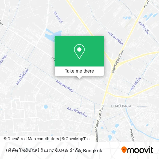 บริษัท โชติพัฒน์ อินเตอร์เทรด จํากัด map