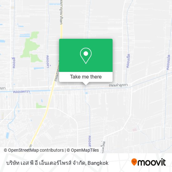 บริษัท เอส พี อี เอ็นเตอร์ไพรส์ จํากัด map