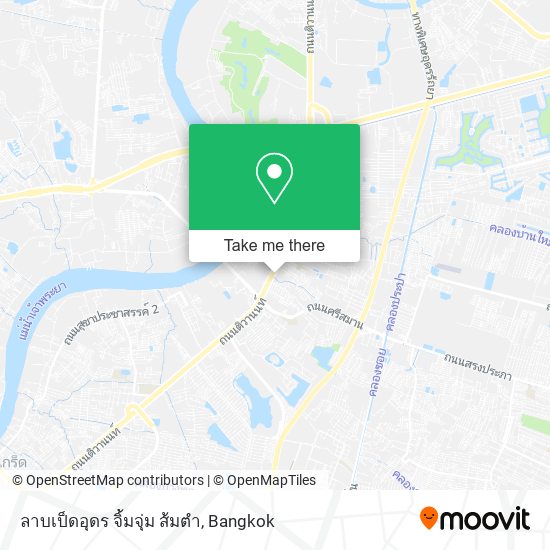 ลาบเป็ดอุดร จิ้มจุ่ม ส้มตํา map